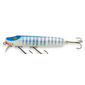 Lucky Strike  Wooden Plug Lure (Blue Strip)